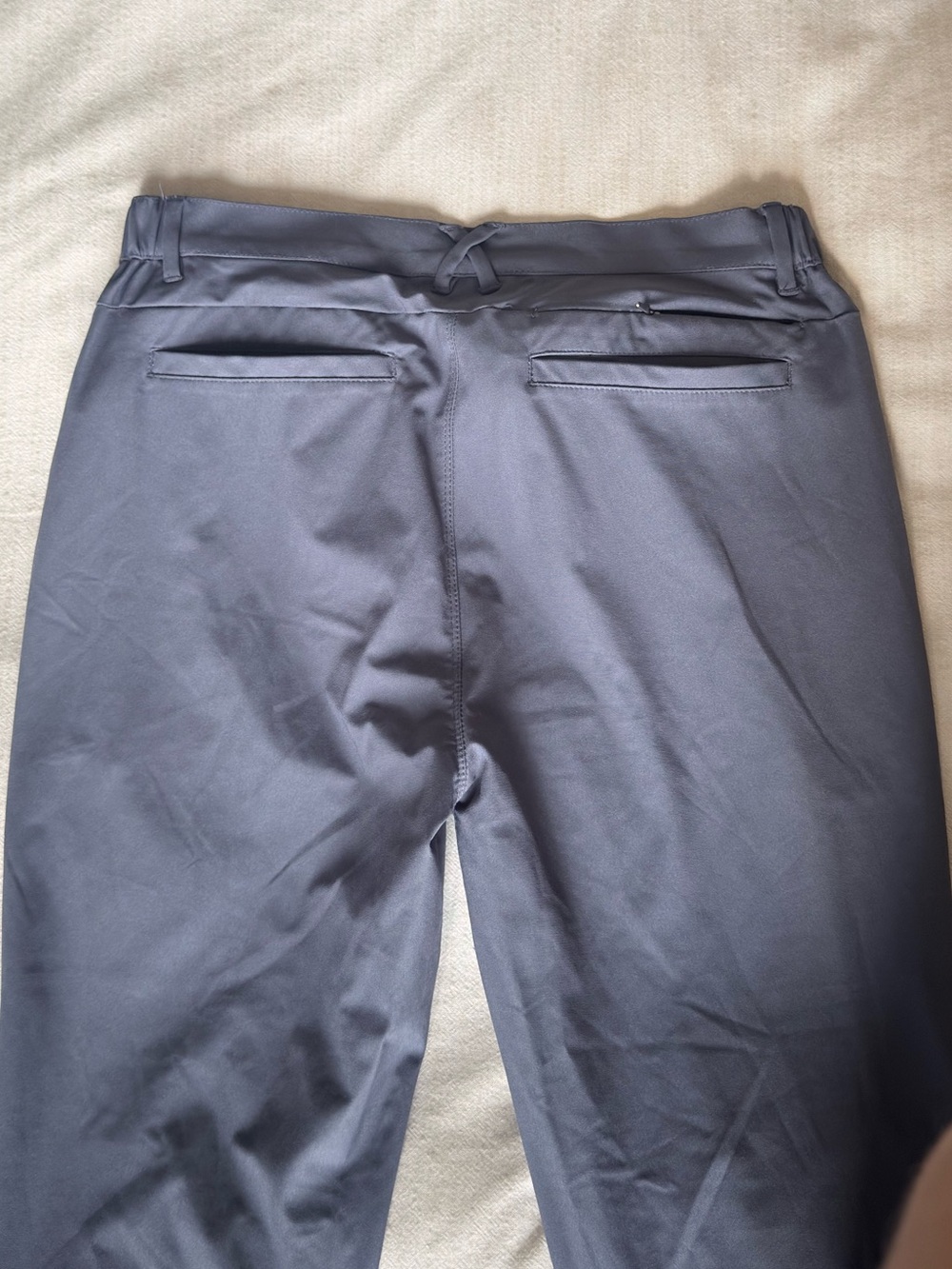 Cuts Clothing Men's Charcoal Performance Chinos - Picture 3 of 4